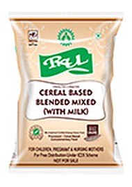 Cereal Based Blended Mixed with milk pack