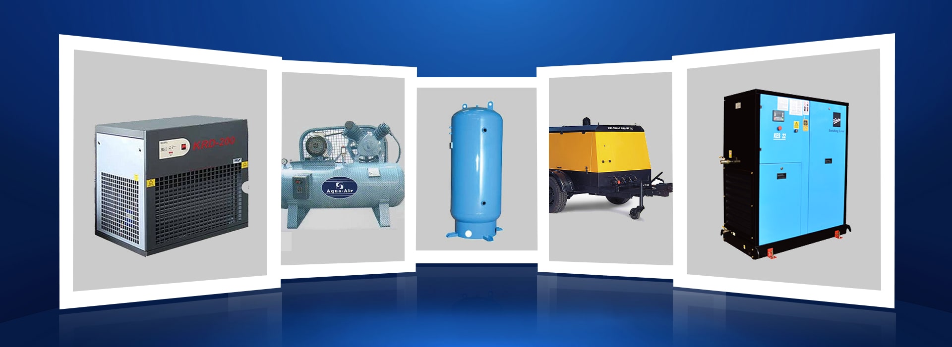 Air Compressor & Parts — product line-up